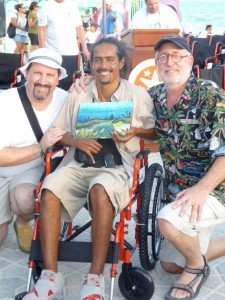 Wine for Wheelchairs on Moon Mountain