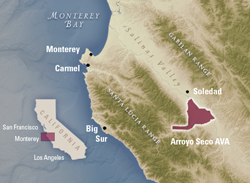 SAUVIGNON BLANC REGIONAL TASTING PROFILE – ARROYO SECO-MONTEREY