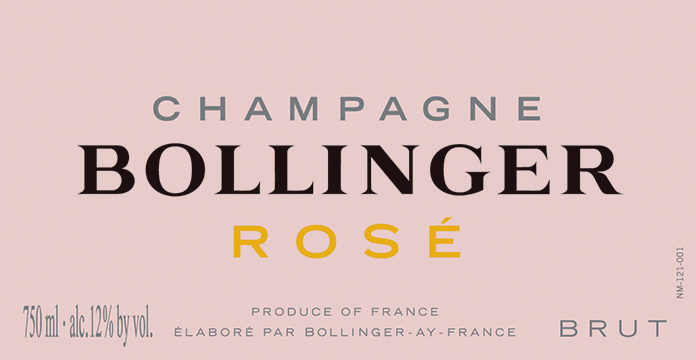 Bollinger Brut Rose Champagne Half Bottle