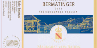 2013 Markgraf von Baden Bermatinger Bodensee Spatburgunder Trocken