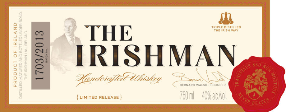The Irishman Single Malt Whiskey