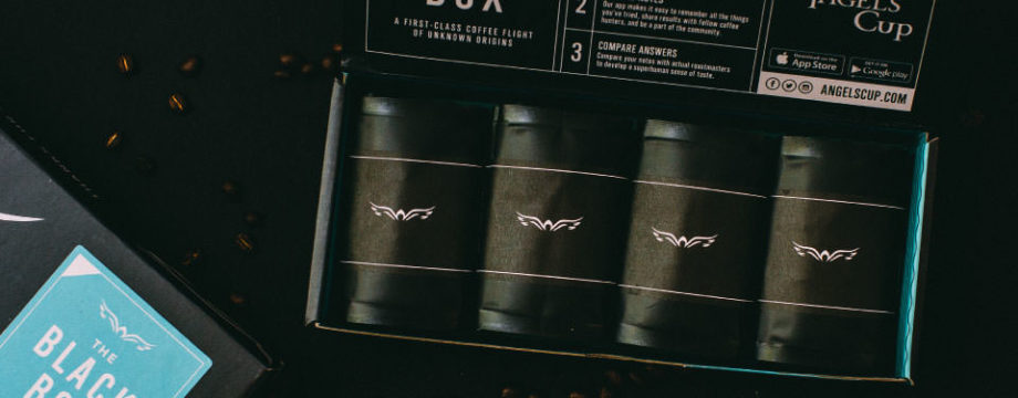 Angel’s Cup The Black Box 4 Coffee Blind Tasting Kit