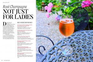 ROSE CHAMPAGNE NOT JUST FOR THE LADIES