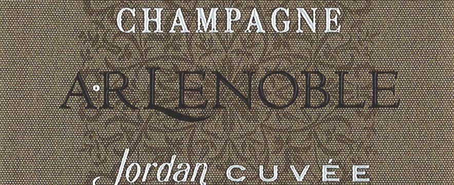 AR Lenoble Jordan Cuvee Brut Champagne