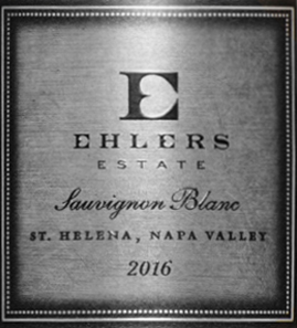 2016 Ehlers Estate Sauvignon Blanc St. Helena Napa Valley