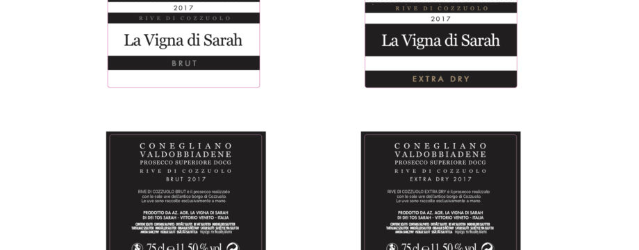 2018 La Vigna di Sarah Prosecco Superiore Conegliano Valdobbiadene Extra Dry