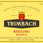 2017 Trimbach Riesling Reserve Alsace