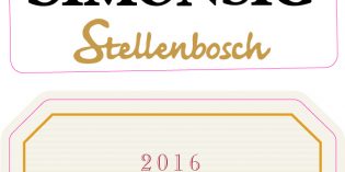 2016 Simonsig Syrah Merindol Stellenbosch