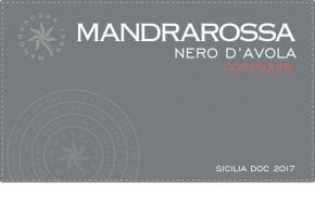 2018 Mandrarossa Nero D’Avola Costadune Sicilia
