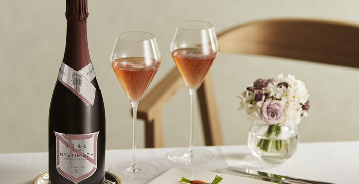 2010 Nyetimber 1086 Brut Rose England